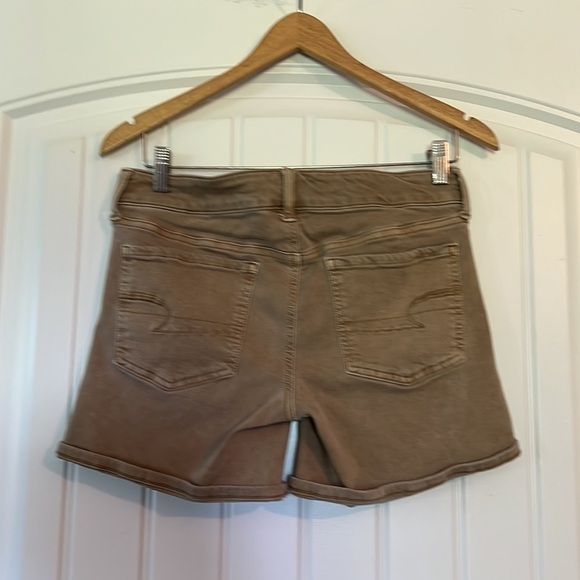 American Eagle MIDI Jean Shorts Size 8 - Picture 2 of 4